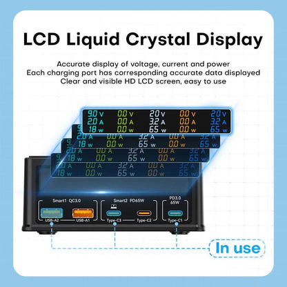 Longbliss 5-Port 160W Charging Station